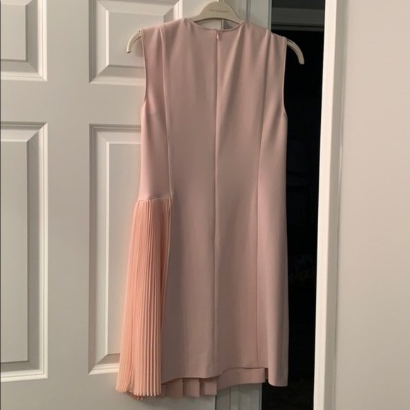 Theory Crepe Pleated Day Dress - Picture 5 of 16